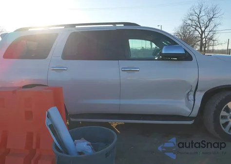 2012 Toyota Sequoia Platinum 5.7L V8 from USA, damaged, VIN 5TDDW5G19CS059089